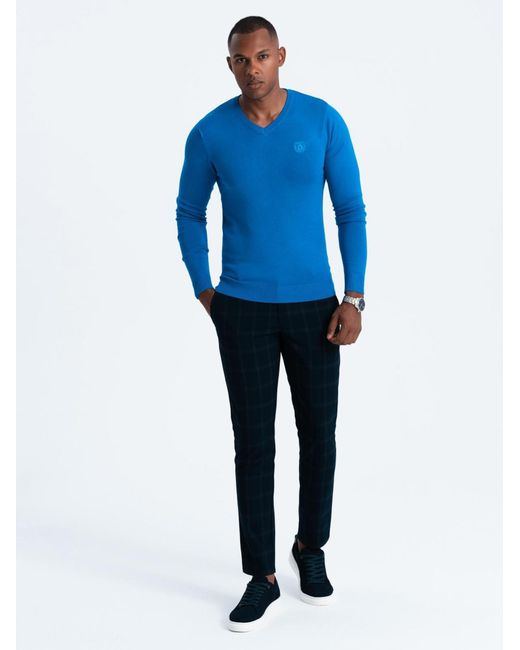 Ombre Pullover in Blue für Herren