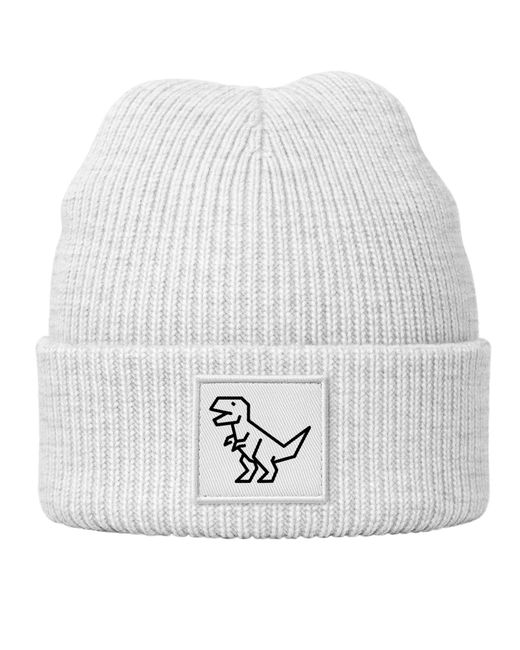 Neverless White Mütze Polygon T-Rex