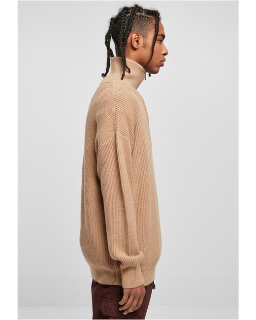 Urban Classics Urban classics pullover in Natural für Herren