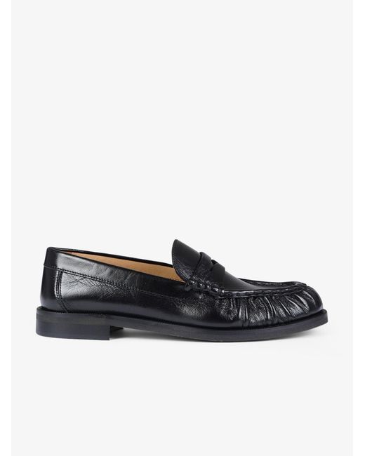 GISÉL MOIRÉ Black Halbschuhe