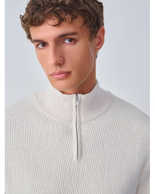 Next Pullover in White für Herren