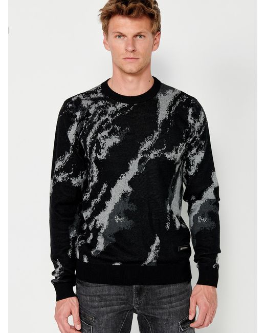 Koröshi Pullover in Black für Herren