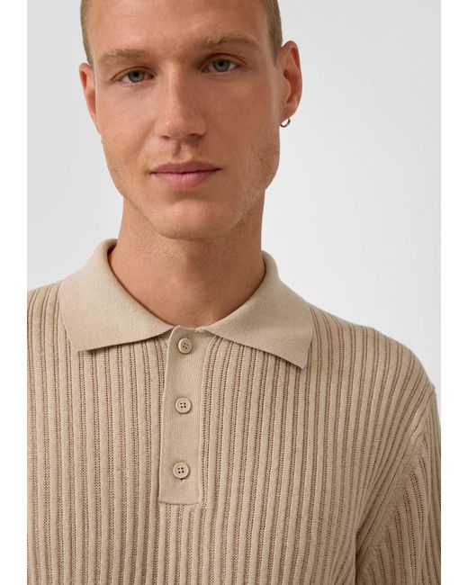 QS Pullover in Natural für Herren