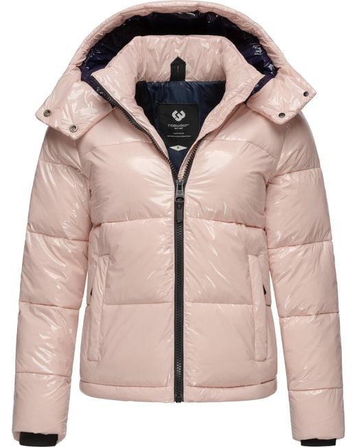 Ragwear Pink Jacke Roobie