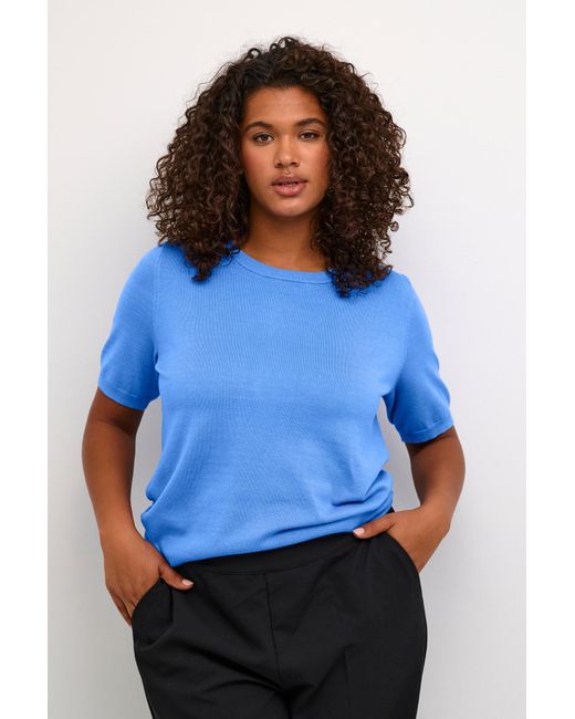Kaffe Blue Pullover Lizzy