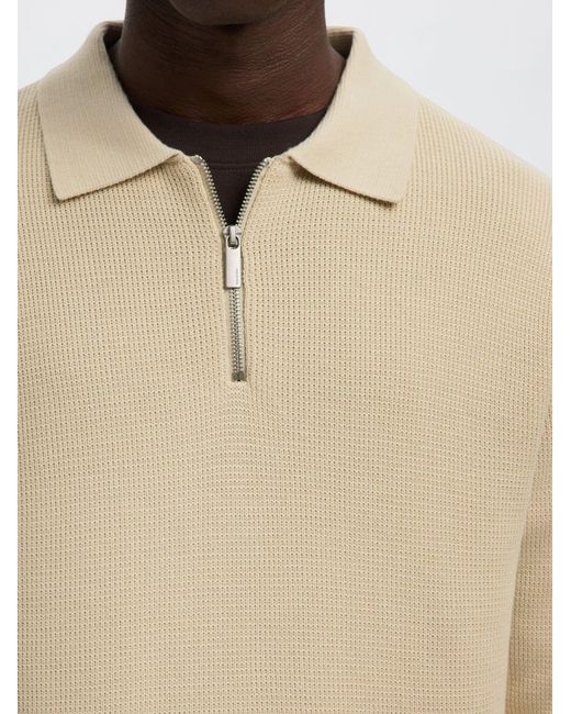 SELECTED Pullover in Natural für Herren