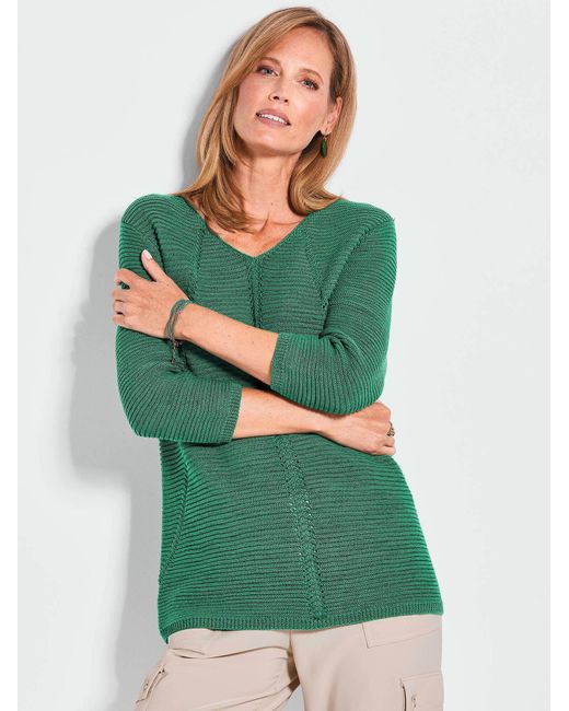 Goldner Green Pullover