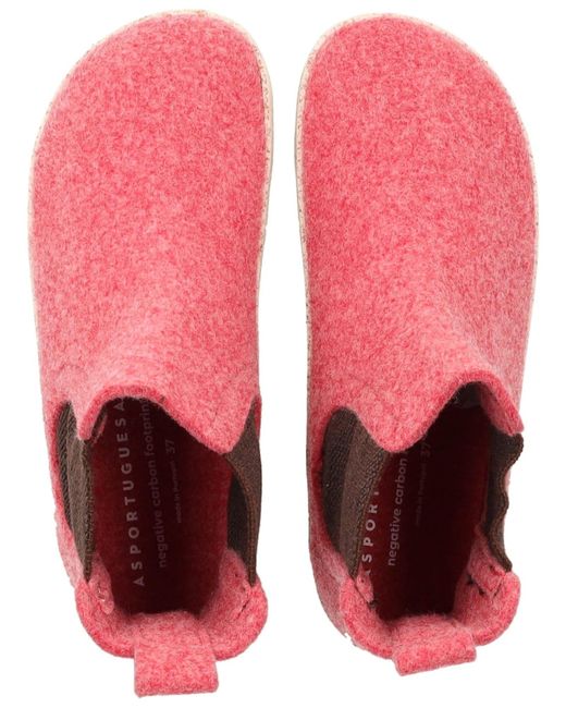 ASPORTUGUESAS Pink Chelsea Boots