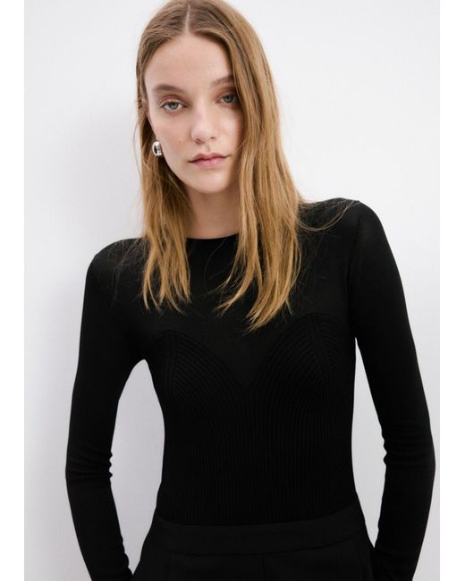 Mango Black Jumpsuit