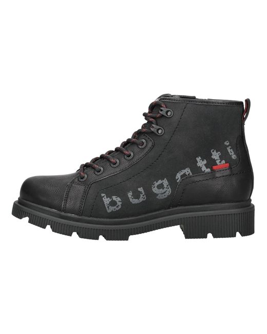 Bugatti Stiefelette in Black für Herren