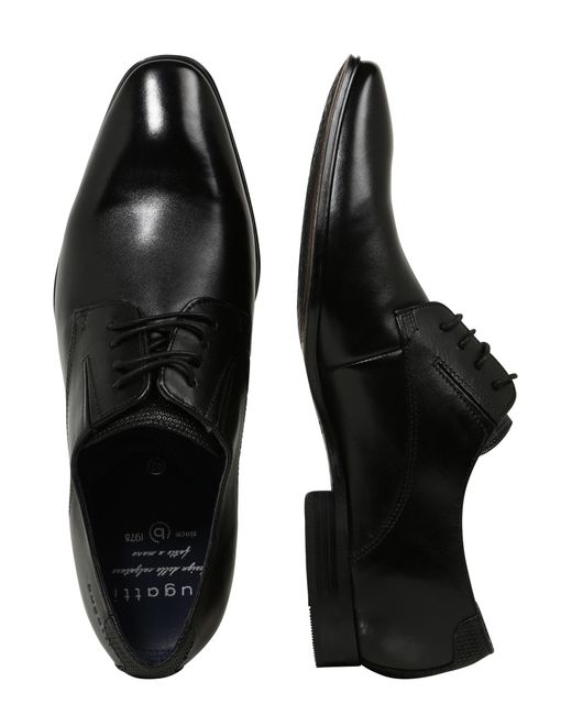 Bugatti Schnürschuh in Black für Herren