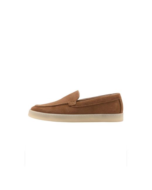 Mango Mokassin Easy in White für Herren