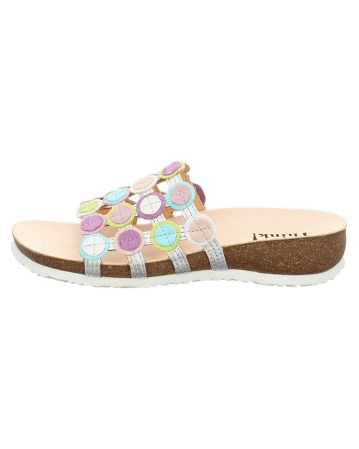 Think! Multicolor Pantolette Julia