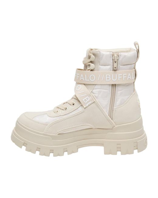 Buffalo Natural Schnürstiefelette Aspha