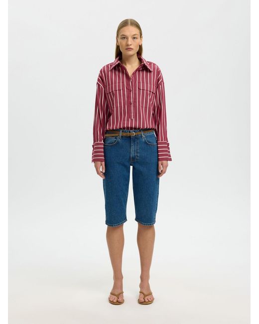 SELECTED Red Bluse