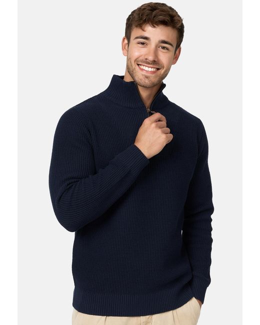 INDICODE Pullover Yassip in Blue für Herren