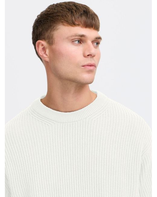 Solid Pullover Gia in White für Herren