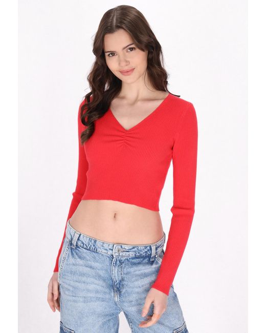 myMo Red Pullover Comfy