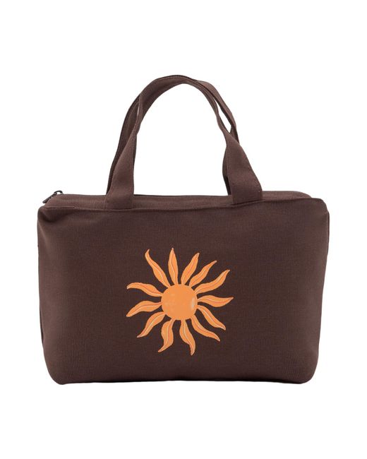 Pull&Bear Brown Strandtasche