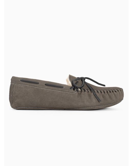 Minnetonka Mokassin in Gray für Herren