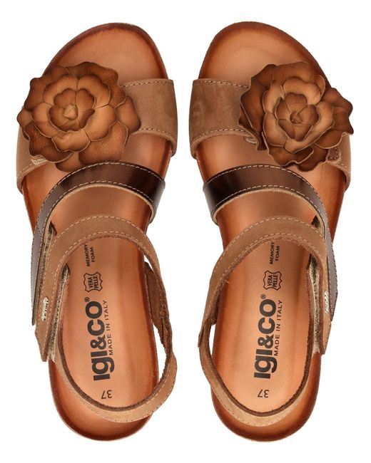 Igi&co Brown Sandale