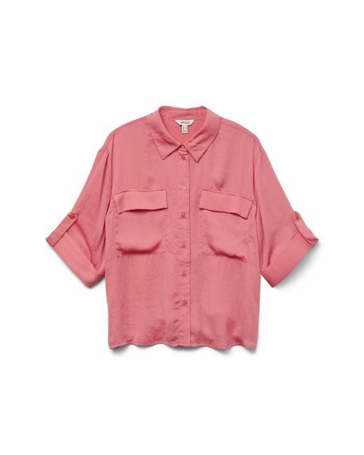 Vero Moda Pink Bluse 'Vmfabiana'