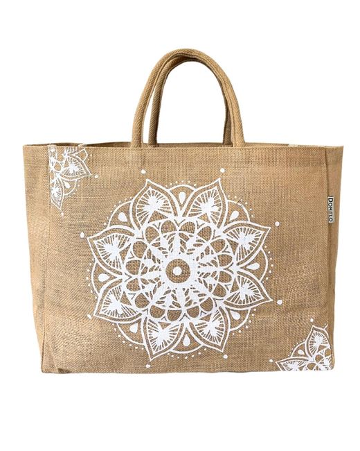 DOMELO Natural Strandtasche