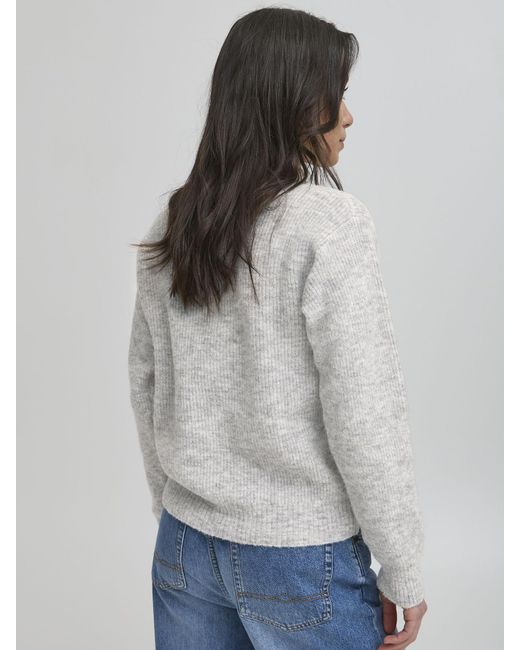 Ball Gray Strickpullover Bastacy Pullover