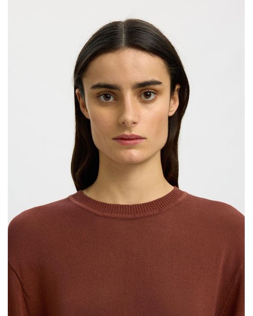 SELECTED Red Pullover