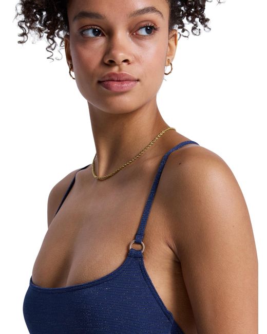 Roxy Blue Badeanzug Shine