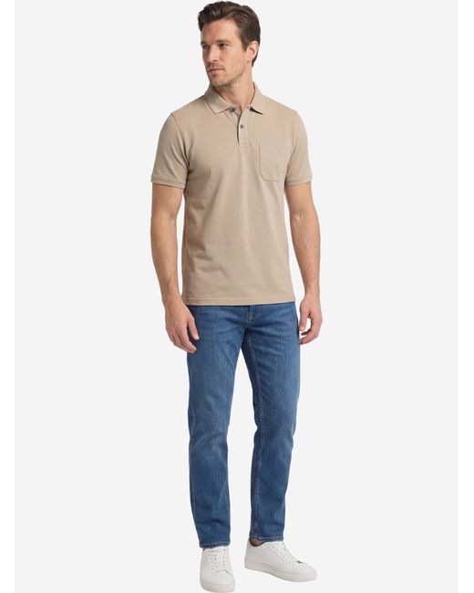 Redmond Shirt Basic in Natural für Herren