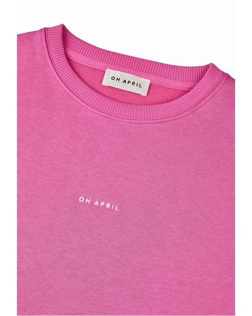 Oh April Pink Sweatshirt