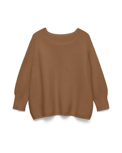 Vero Moda Brown Pullover Vmnew Nora