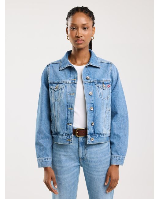 Big Star Blue Übergangsjacke Josephine
