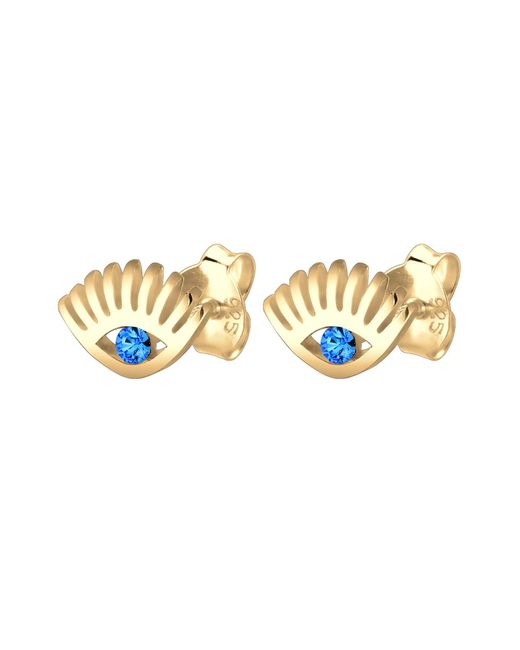 Elli Jewelry White Ohrringe Evil Eye
