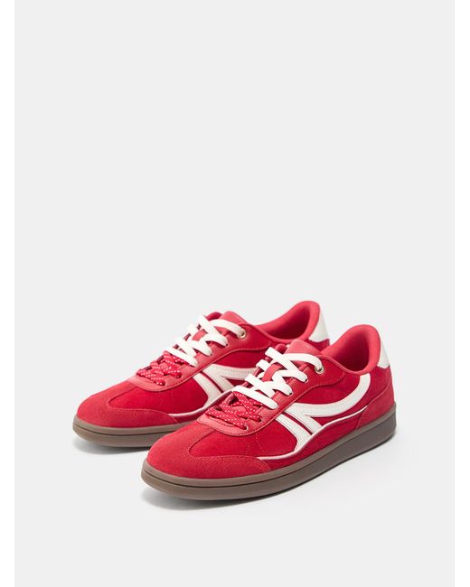 Pull&Bear Red Sneaker