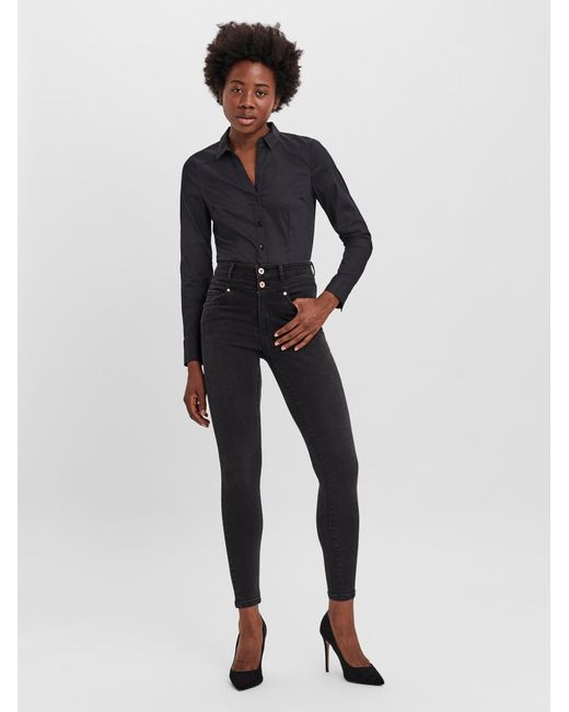 Vero Moda Black Blusenbody