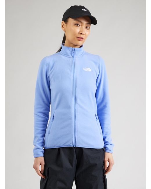 The North Face Blue Funktionsfleecejacke '100 Glacier'