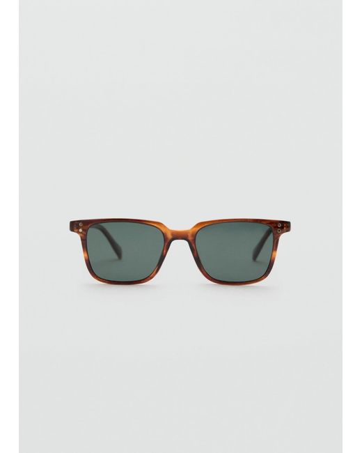 Mango Sonnerbrille Newbosco in White für Herren
