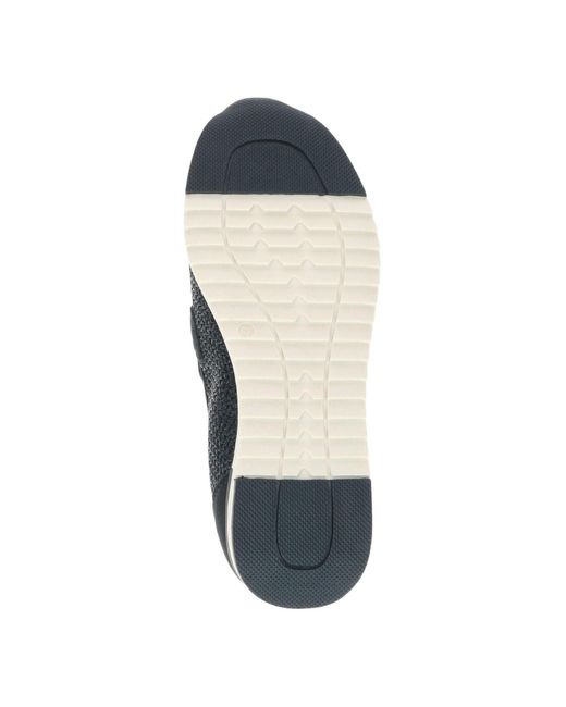 Caprice Blue Slipper