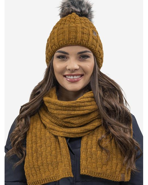 Vivience Brown Mütze 7015 Set