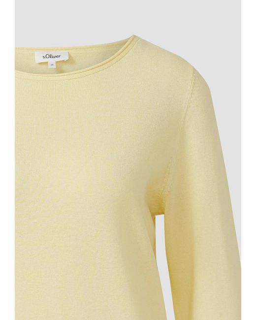 S.oliver White Strickpullover