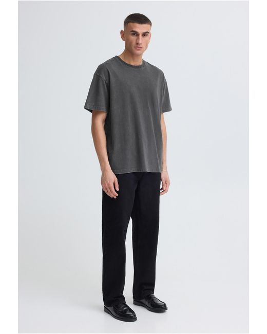Solid T-Shirt Sdvardel in Gray für Herren
