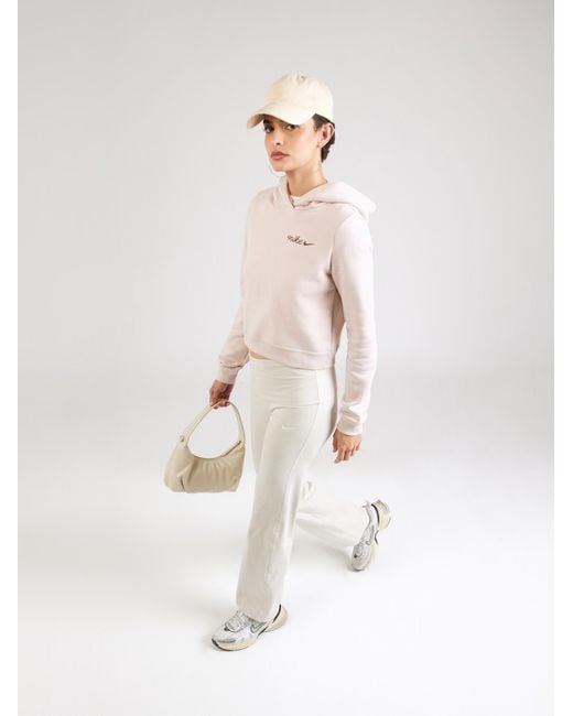 Nike Pink Sweatshirt Phoenix Fleece