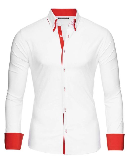 Reslad Hemd Rs7050 in White für Herren