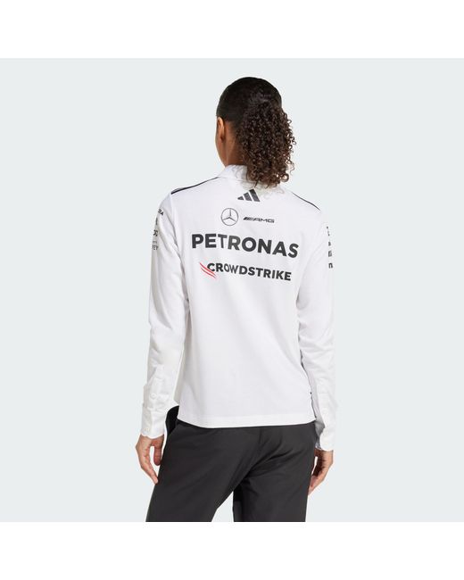 Adidas Originals White Funktionsshirt Mercedes