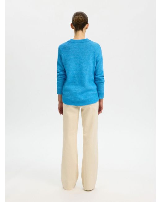 SELECTED Blue Pullover