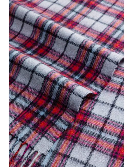 Roeckl Schal Colourful Tartan in Purple für Herren