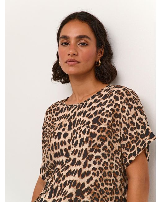 Kaffe White Bluse 'aamber'