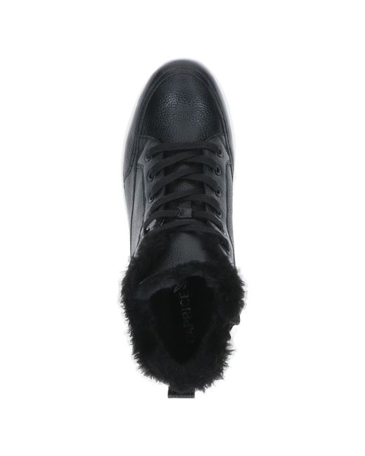 Caprice Black Schnürschuh
